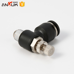 <span class=keywords><strong>Serie</strong></span> SL de una manera de la válvula del acelerador de mano controlador de velocidad de conexión neumática control - Product Image 6