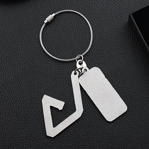 Porte-clés promotionnels en métal 2D avec logo personnalisé, porte-clés de course automobile en alliage de zinc émaillé souple, accessoires de porte-clés en gros - Product Image 5