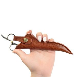 2024 Gepersonaliseerde PU Lederen Schaarhoes met Hoge Zichtbaarheid 8*20cm 28g Lichtgewicht Opberghoesje - Product Image 3