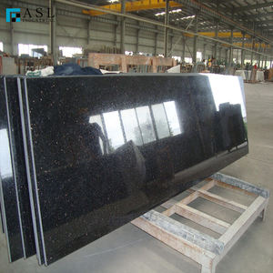 Dalles de sol en granit noir Galaxy sur mesure, <span class=keywords><strong>pas</strong></span> <span class=keywords><strong>cher</strong></span>, pour comptoirs de cuisine en granit et marbre - Product Image 6