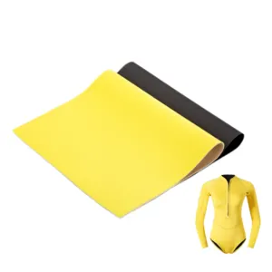 Tecido de neoprene elástico impermeável de alta qualidade 1-10mm tecido de nylon neoprene para roupas de mergulho