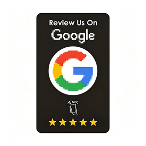 13.56MHz Plastic Programmable NFC Tap <b>Card</b> Social Media NFC215 GoogleReview <b>Cards</b> - Product Image 1