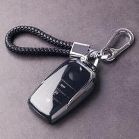 Coques de clés en TPU de haute qualité, transparentes, pour clés de voiture, protection transparente pour clés, compatibles avec Toyota