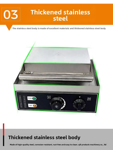 Nueva Máquina Eléctrica Comercial para Donuts con Revestimiento Antiadherente y Calentamiento de Doble Cara para Uso en Panaderías, Alta Eficiencia, para Donuts a Base de Harina - Product Image 6