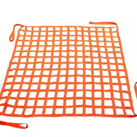 Filet de levage en polyester haute ténacité, filet de suspension 5 tonnes pour grue d'entrepôt, palan, sécurisation de charges irrégulières