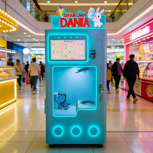 Machine à Barbe à Papa Entièrement Automatique pour Parcs d'Attractions, Distributeur de Barbe à Papa, Conception Hygiénique, Centres Commerciaux - Product Image 2