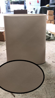 Pot Bunga Fiberglass Warna Kustom Ukiran Tangan Tahan Lama Ramah Lingkungan Gaya Eropa untuk Penggunaan Luar Ruangan dan Dalam Ruangan