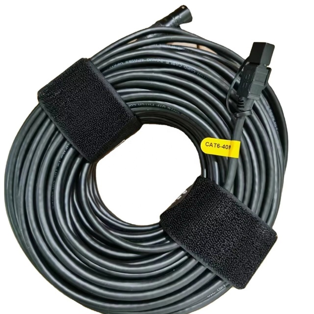 Kingwire OEM Cat5e Ethercon RJ45 Connector Pure Copper Gold Plated Plug PVC Jacket LED Screen Rental Cable