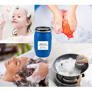 Surfactante Lauril Éter Sulfato de Sodio SLES N70 99%-99.9% de Pureza, Materia Prima Cosmética para Detergente y Champú - Product Image 3