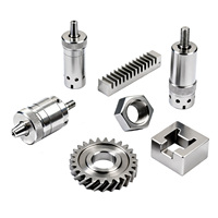 Pièces de turbocompresseur automobile usinées sur commande par CNC 5 axes, comprenant un impeller de turbine fraisé, une roue de compresseur et un boîtier de turbo, pièce de véhicule OEM