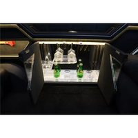 Mercedes Sprinter Luxury Business Van Noir Or Intérieur Cloison Complète Ascenseur 42 "TV Canapé-Lit Certifié CE Fit