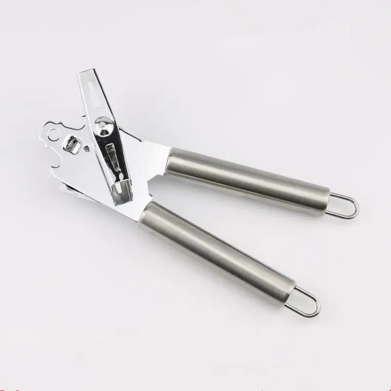 Multifunctional Can Bottle Opener Manual Can Tin Win Opener with Smooth Edge Stainless Steel Can Opener