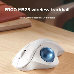 Souris ergonomique à trackball <span class=keywords><strong>Logitech</strong></span> <span class=keywords><strong>ERGO</strong></span> <span class=keywords><strong>M575</strong></span> S, souris de bureau sans fil Bluetooth double mode avec récepteur USB 2.4G - Product Image 3