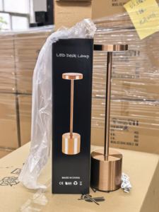 3 Colors Rechargeable Alloy Cordless LED Table <b>Lamp</b> <b>Touch</b> Switch Night <b>Light</b> Nordic Style Home Bar Restaurant Ambiance Desk <b>Lamp</b> - Product Image 6