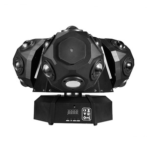 18 cái 3-bóng di chuyển đầu led Thanh chiếu sáng 4-in-1 thông minh điều khiển bằng giọng nói KTV RGBW E27 cơ sở nhôm qua biên giới thiết kế - Product Image 5