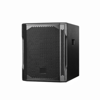 Subwoofer actif professionnel OEM de 15 pouces (400-1600W) pour système audio de scène et de fête