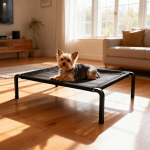 Cama para Mascotas Rectangular de Acero Resistente con Marco de Hierro Forjado, Malla Lavable Extraíble, Solo Lavado a Mano, Venta al Por Mayor del Fabricante - Product Image 4