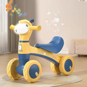 Monopattino Senza Pedali per Bambini da 1-6 Anni, Auto Giocattolo a 4 Ruote, <span class=keywords><strong>Bici</strong></span> Senza Pedali per Bambini - Product Image 5