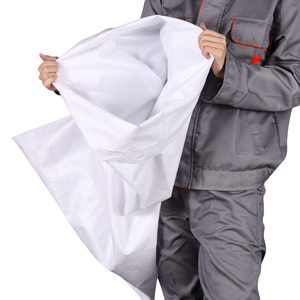 Giá rẻ bán buôn 25kg 50kg Túi du lịch màu trắng không thấm nước và chống ẩm <span class=keywords><strong>PP</strong></span> dệt Túi - Product Image 4