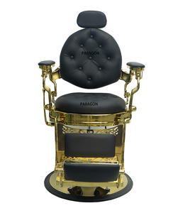 Silla de Barbero de Cuero de Lujo Personalizada, Silla Ergonómica para Barbería, Equipo Profesional de Salón de Belleza para Accesorios de Barbería - Product Image 6