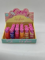 Gloss à lèvres liquide à base de plantes, en forme de bonbon, mignon, pour filles, brillant, hydratant, repulpant, imperméable, pour enfants, marque privée