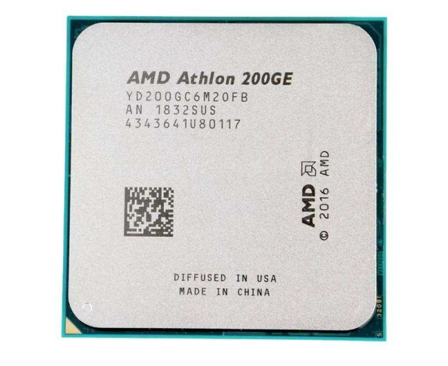 AMD Athlon 200GE 3.2GHz Dual-Core AM4 Processor Boxed and Unboxed Stock Available