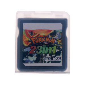 Carte de cartouche de jeu vidéo de compilation 23 en 1 pour <span class=keywords><strong>Nintendo</strong></span> <span class=keywords><strong>DS</strong></span> 3DS <span class=keywords><strong>2DS</strong></span> Super Combo Multi Cart - Product Image 1