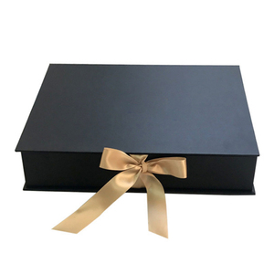 Caja de Regalo Magnética de Papel Rígido Plegable Rosa Mate de Lujo con Cierre para Joyería y Cinta, Diseño Gratuito - Product Image 3