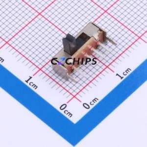 HX SK13D07VG4 Slide Switch Through hole Component (THT) Switch Single Pole Three Throw Rectangle Pin Header PC Pin 12.9mm - Product Image 1