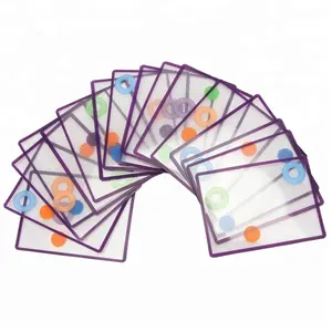 En çok satan eğlenceli bir şeffaf kart folstacked yığılmış mantık masaüstü oyunu