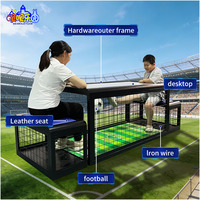 Machine de jeu d'arcade pour enfants et adultes, machine de jeu de sport Subsoccer avec lumière sous la table, table de football pour salle de jeux