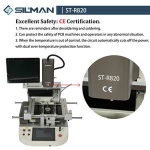 Silman ST-R820 сертификационная ремонтная машина BGA SMD CPU микросхема <span class=keywords><strong>Reballing</strong></span> <span class=keywords><strong>Station</strong></span> с оптическим выравниванием в наличии - Product Image 3