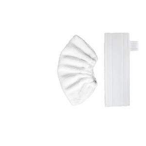 Compatible con la fregona limpiadora a vapor Karcher, cubierta de tela de 215mm, reutilizable para limpieza de suelos, uso doméstico, material de algodón - Product Image 4