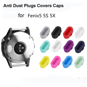 Protector de puerto de cargador de silicona suave, funda antipolvo para Garmin <span class=keywords><strong>Fenix</strong></span> 5 / 5S/5X, 12 Uds. - Product Image 3