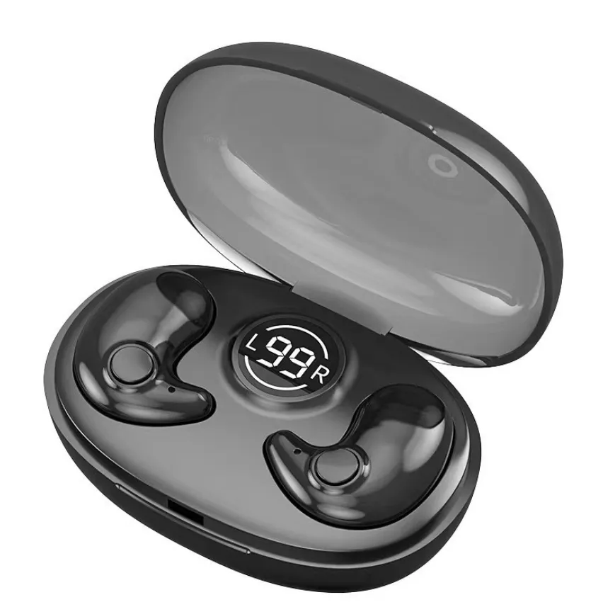 ワイヤレスイヤホンTWS Bluetooth5.3ヘッドフォン隠しイヤフォンIPX5防水ヘッドセット工場卸売