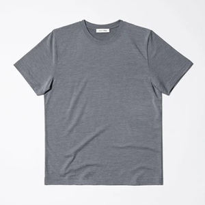 เสื้อยืดผู้ชายขายส่ง ผ้าขนแกะเมอริโน คุณภาพสูง แบรนด์ดัง แขนสั้น เสื้อยืดกีฬาสำหรับผู้ชาย - Product Image 1