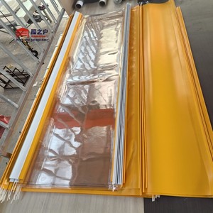 <span class=keywords><strong>Porte</strong></span> rapide pliante en PVC auto-réparatrice, coupe-vent, anti-poussière, automatique, pour atelier, entrée <span class=keywords><strong>de</strong></span> centre commercial, usine, sur mesure - Product Image 5