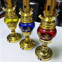 Chicha de luxe arabe en alliage d'aluminium avec lumières LED télécommandées, design miroir à 4 tuyaux, ensemble de chicha écologique et durable pour boîte de nuit