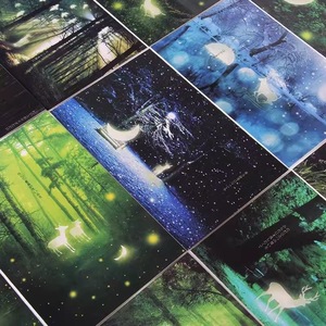 Personalized Customized Luminous Paper Card Printable Gift Card for Various Occasions