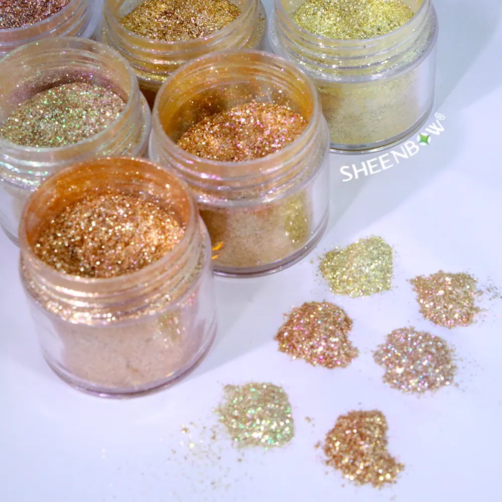 Sheen bow Wholesale Bulk Gemischter, klobiger Glitzer für Gesichts-und Körper glitter pigmente