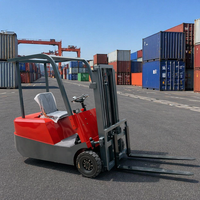 Mini chariot élévateur électrique homologué CE ISO, 3 tonnes, batterie au plomb-acide, poutre de support renforcée, hauteur de levage élevée