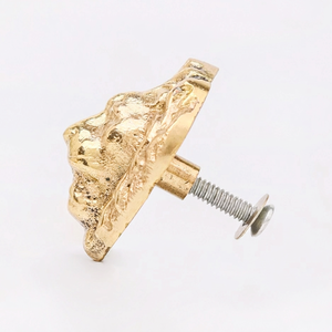 AK Brass Lion Head Metal <b>Wardrobe</b> Knob Gold Finish Wholesale Price Cabinet Dresser Furniture Handle Decorative <b>Hardware</b> - Product Image 5
