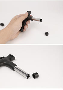 Ouvre-noix multifonctionnel en acier inoxydable robuste pour usage industriel, couteau à lame tranchante, perforateur <span class=keywords><strong>de</strong></span> coquille pour cuisine et camping - Product Image 5