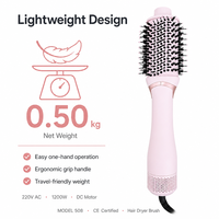 Sèche-cheveux volumisant en une seule étape, brosse à air chaud ionique, styler pour cheveux, sèche-cheveux à air chaud