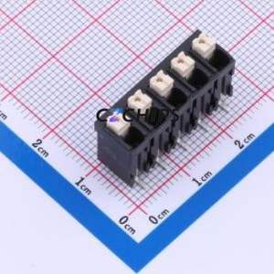 JL212V-SMT-50005BP1 Spring Terminal Block SMD,P=5mm Connector ( Construction: 1x5P )( Pitch: 5mm )( Color: Black ) - Product Image 1