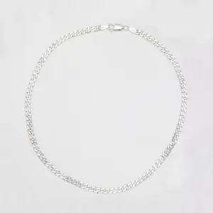 Inspire edelstahl schmuck Mode Schmuck 18k vergoldet Mini Cuban Link Kette halskette für Frauen