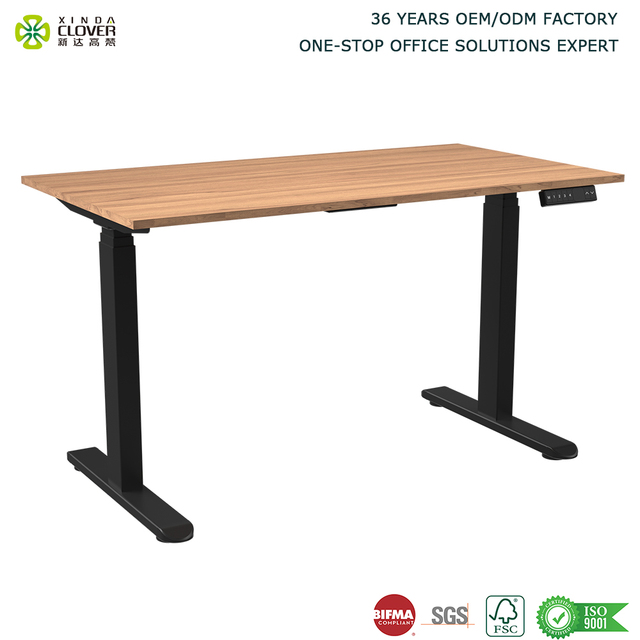 Ergonomic Electric Standing Desk Converter Modern Height Adjustable Sit-to-Stand Desktop Riser Workstation for Dual Monitors