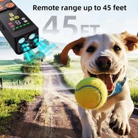 Répulsif à ultrasons portable pour chiens à 4 têtes, en PC et ABS, fréquence réglable, lampe torche LED, dispositif d'entraînement pour chiens pour une utilisation en extérieur et en voyage