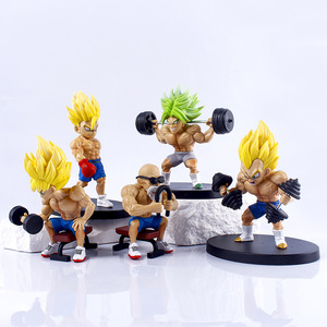 Figurine de personnage de dessin animé musclé, modèle de guerrier de fitness, boxe et haltérophilie, jouet de collection GK, ornement, vente en gros - Product Image 3