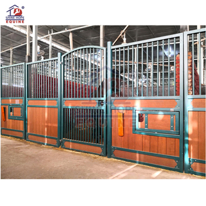 Kits de box pour chevaux bon marché panneaux d'écurie pour box pour chevaux barre de porte pour box panneaux avant avec porte à charnières - Product Image 2